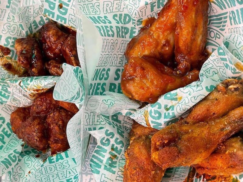 Wings From Wingstop In Manchester