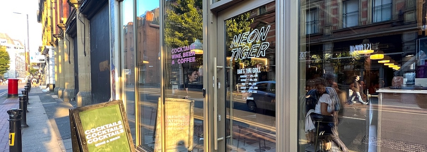 The Exterior Of Neon Tiger On Bridge Street