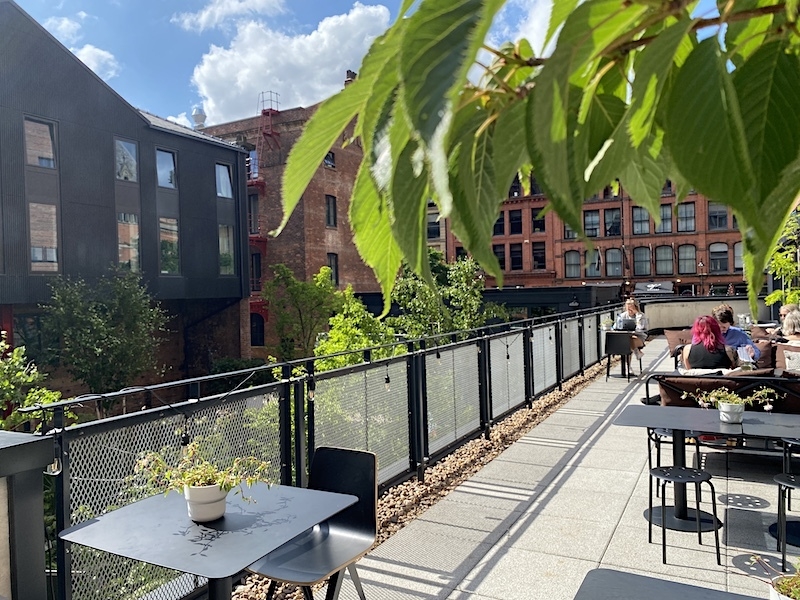 The Terrace At The Beeswing Restaurant And Wine Bar Kampus Manchester