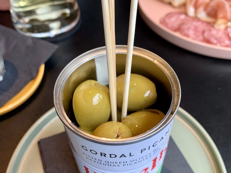 Perello Gordal Olives At The Beeswing Restaurant And Wine Bar Kampus Manchester