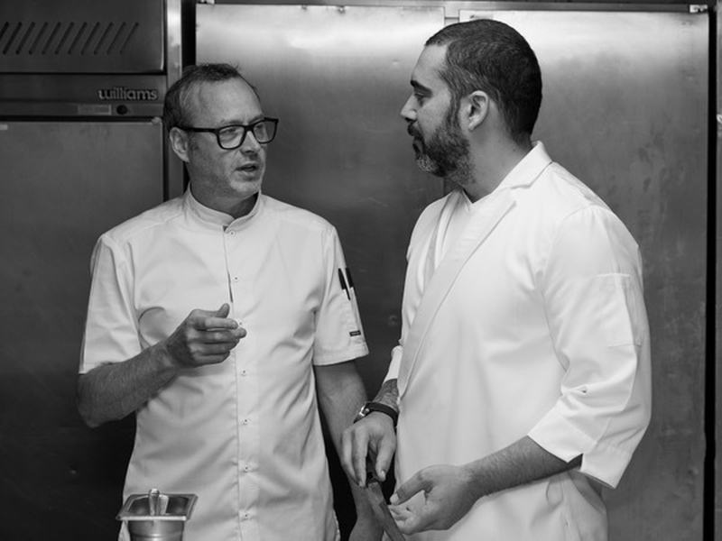 Michael Shaw And Andre Aguiar Chefs At Musu In Manchester