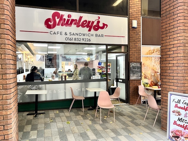 Shirleys Sandwich Shop On Brazennose Street Manchester