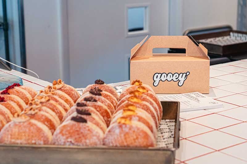 Donuts At Gooey Cafe