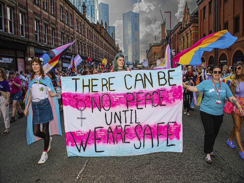 Manchester Pride Parade 2022 Deansgate