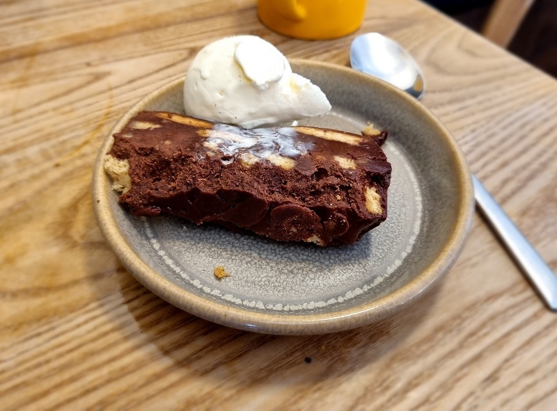 Chocolate Biscuit Cake At The Jane Eyre In Manchester