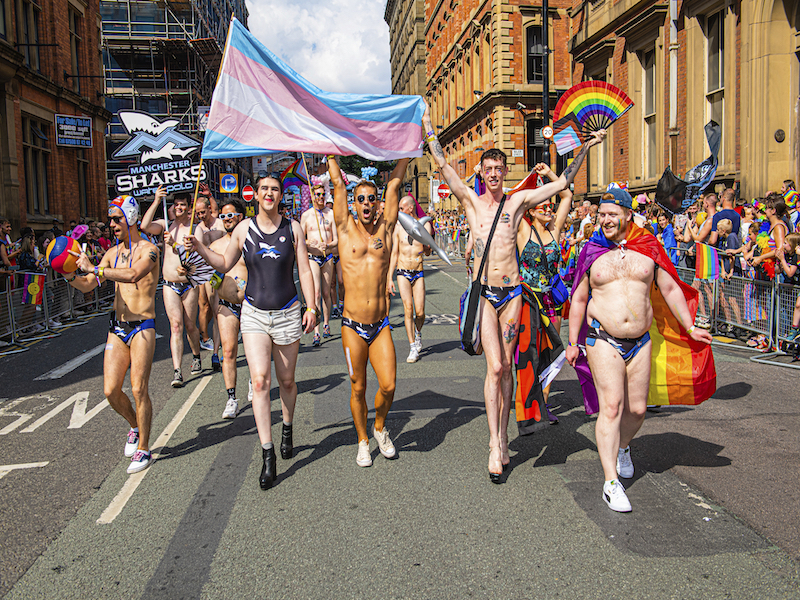 Manchester Pride Parade 2022 The Gay Village