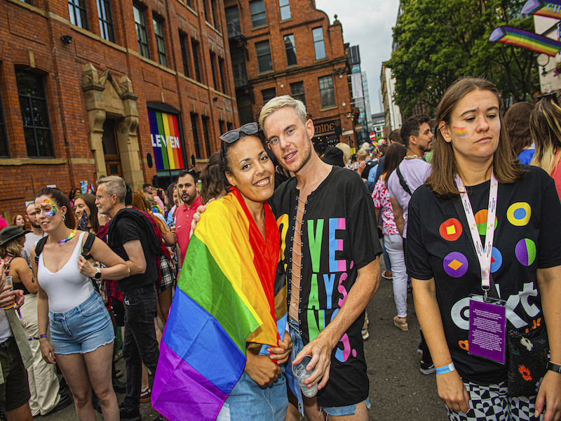 Manchester Pride Village Party Canals Street Guests 2022