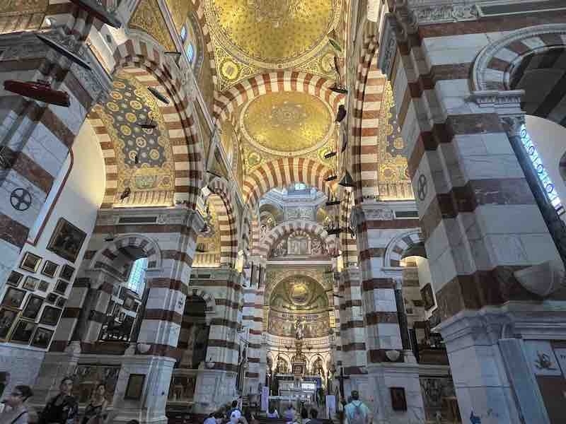 Marseille Inside Notre Dame