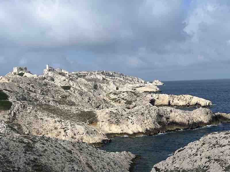 Marseille Wild Limestone Landscape Frioul