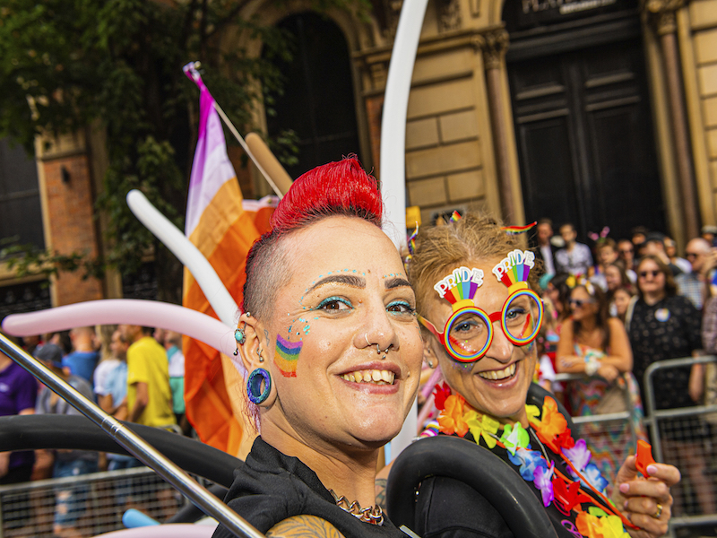 Manchester Pride Parade Crowd 2022
