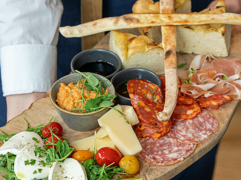 A Sharing Platter At Embankment Kitchen In Manchester