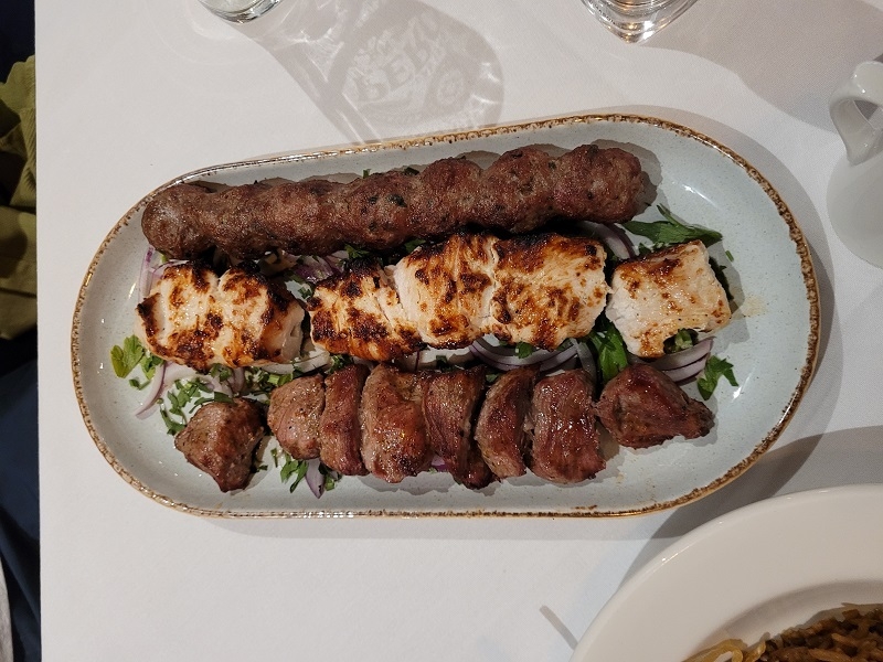 Yara Lebanese Mixed Kebab