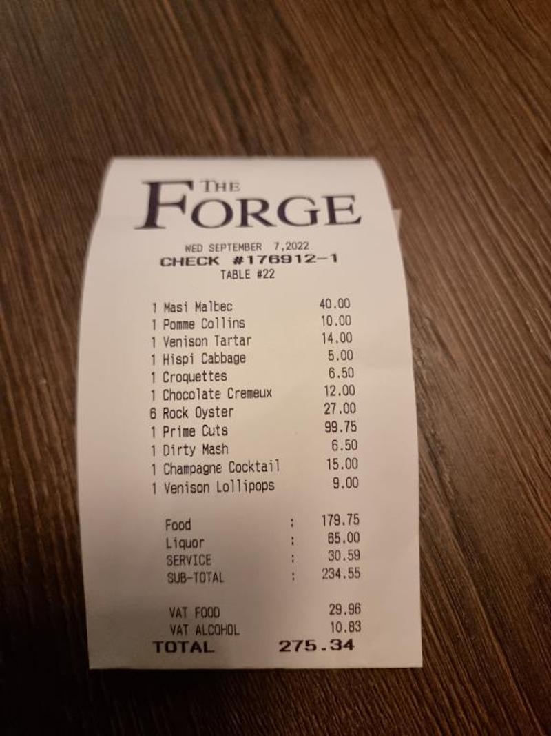 The Forge Bill