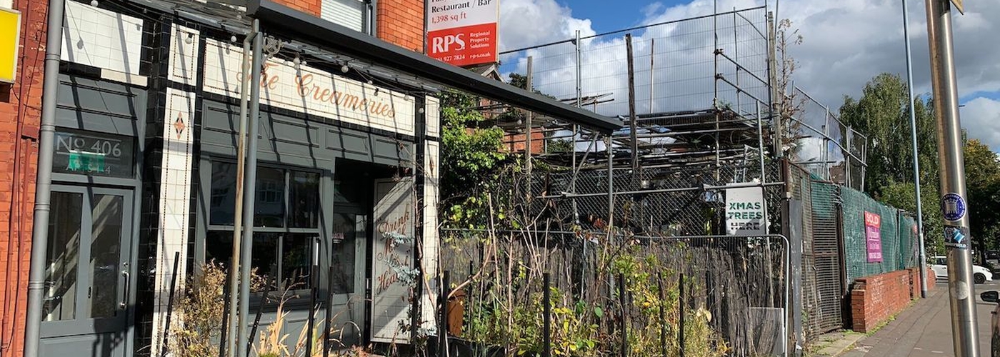 The Creameries In Chorlton Is Shut And To Let