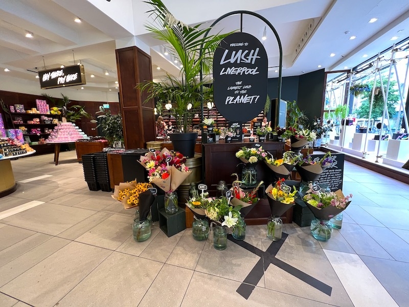 The Florist Area At Lush Liverpool