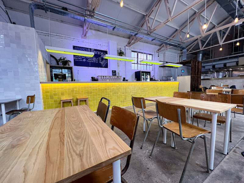 The Yellow Tile Bar At The New Cross In Ancoats In Manchester