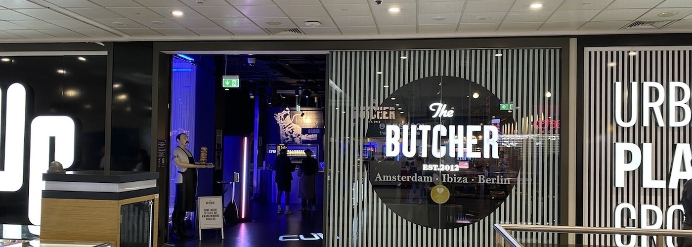 The Front Of The Butcher In The Arndale Manchester