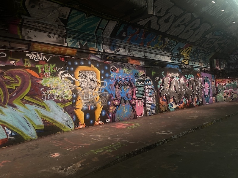 Leake street arches londons longest graffiti tunnel waterloo 2022