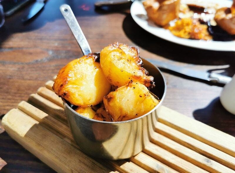 Roast Potatoes At The Eagle And Child
