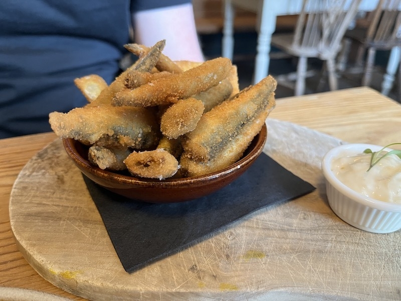 Fat Whitebait At The Old Hall Inn Chinley