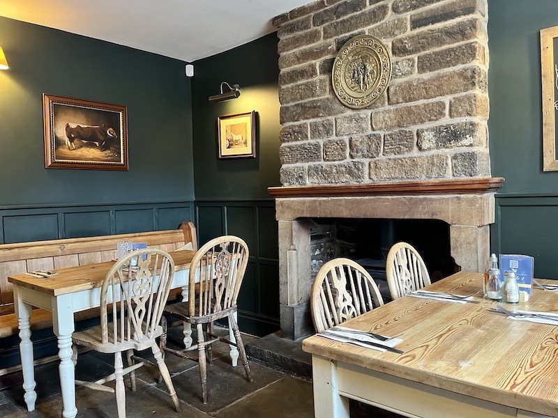 Fireplace At The Old Hall Inn Chinley