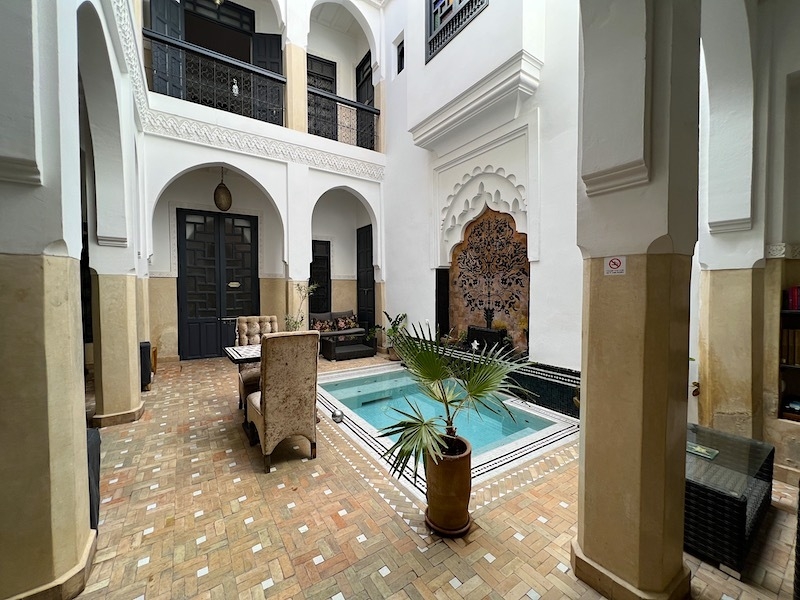 The Dipping Pool At Riad Star Marrakech