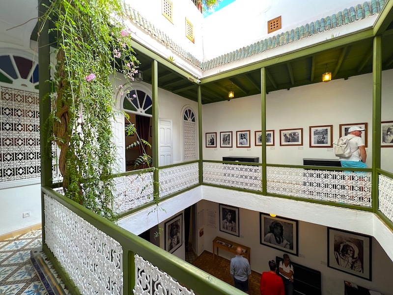 The Interior Of The Photography Museum Marrakech
