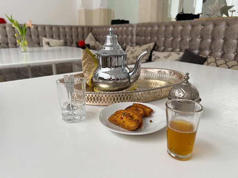 Moroccn Mint Tea At Marrakech Riad Star