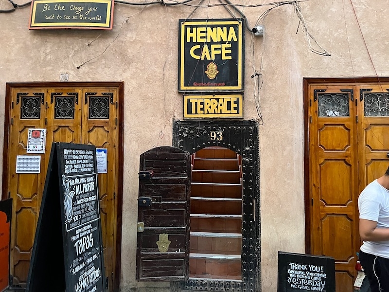 Henna Cafe Marrakech