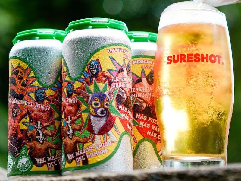 Sureshot Lager The Mexican Wolverine Made In Manchester