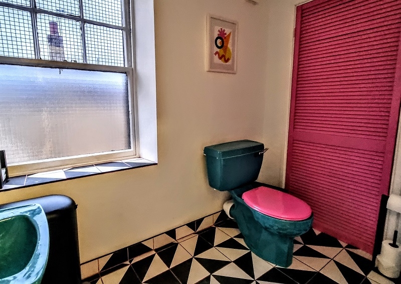 The Toilet At Il Pirata Pizzata In Saltaire