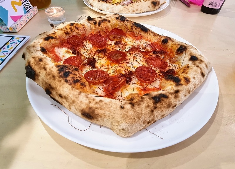 Diavola Pizza From Il Pirata Pizzata In Saltaire