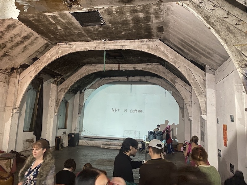 An Art Event At Antwerp Mansion In Manchester