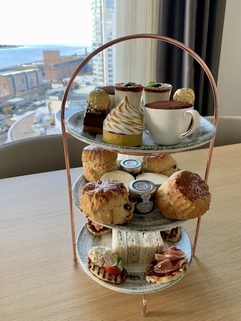 Innside Hotel Liverpool Condo Suite River View Ginos Afternoon Tea