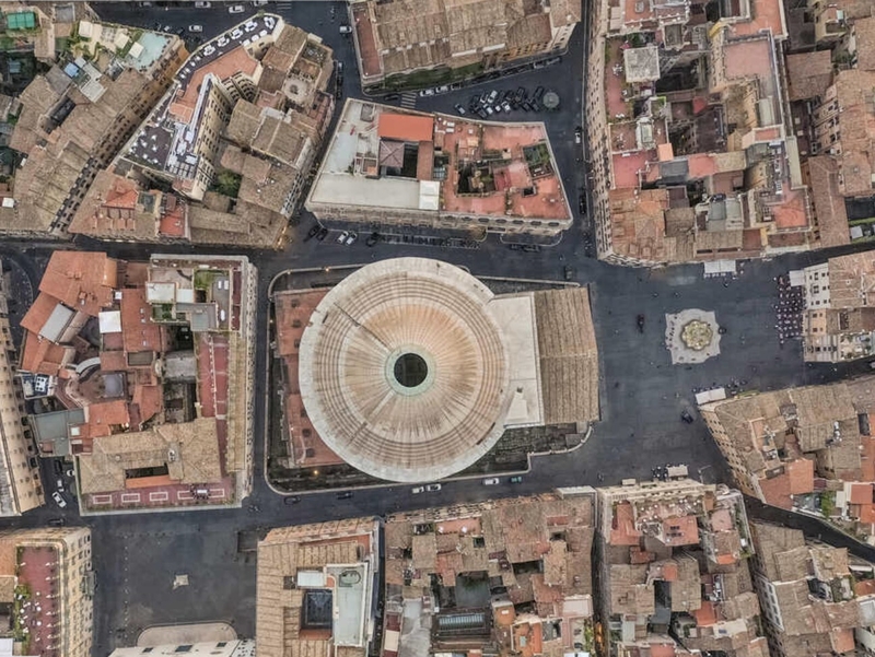 Pantheon From Above