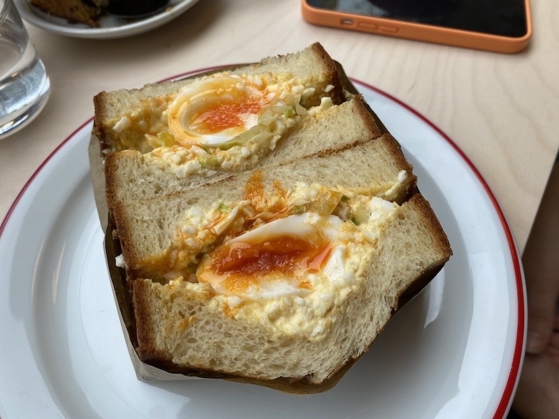 Egg Sandwich From Gooey Bakery And Cafe High Street Review 2022