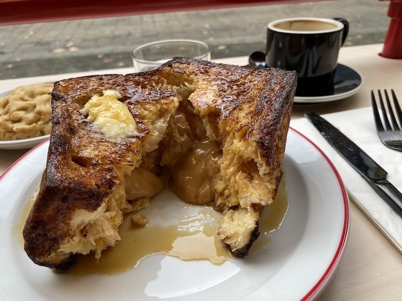 French Toast With Dulce De Leche Gooey Bakery And Cafe Review 2022