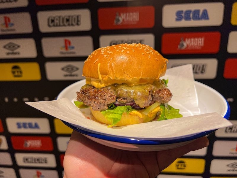 A Whats Your Beef The Beef Burger At Calcio Manchester