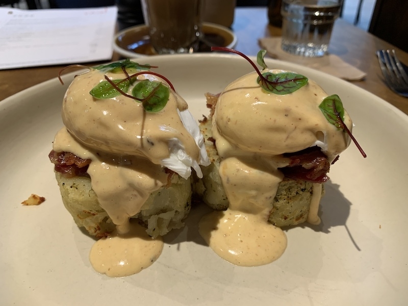 Eggs Benedict From Tahi Circle Square Oxford Road Best Things To Eat In Manchester December 2022