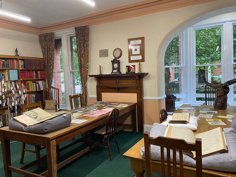 Working Class Movement Library In Salford Reading Room
