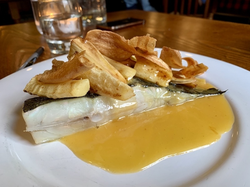 Turbot At The Hinchliffe Arms