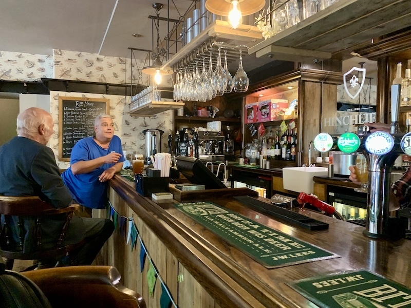 The Bar At The Hinchliffe Arms