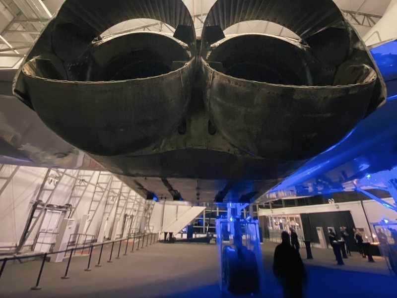 The Engines Of Concorde At The Manchester Airport Visitors Park