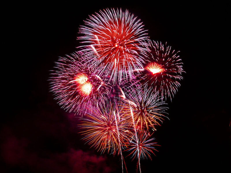 Manchester New Year Firework Displays 2022 Hunters Hill Bury