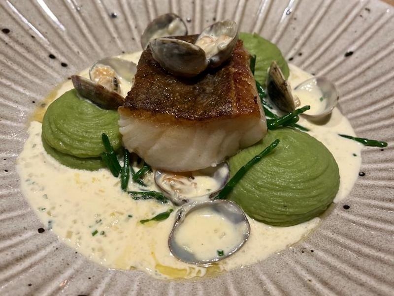 Cod With Clam Broth Georges Worsley