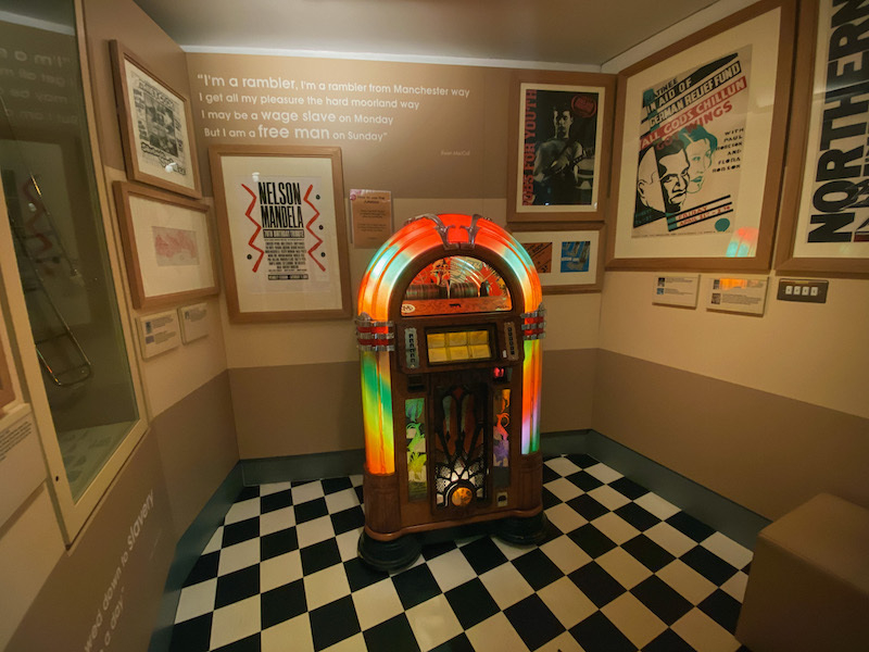 The Jukebox In The Peoples History Museum In Manchester