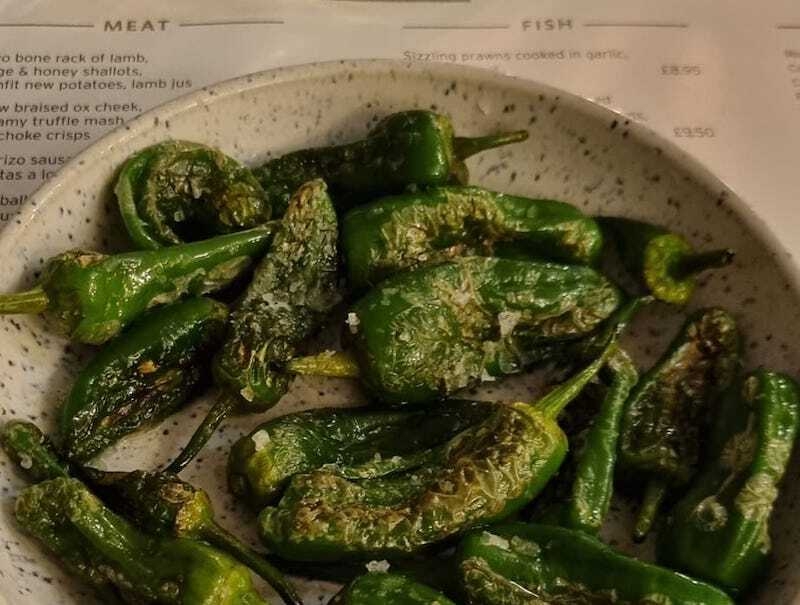 Salthouse Tapas Padron Peppers