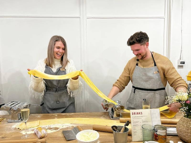 Flour Will Fly Pasta Making Italian Cooking Class Liverpool Hen Do Ideas