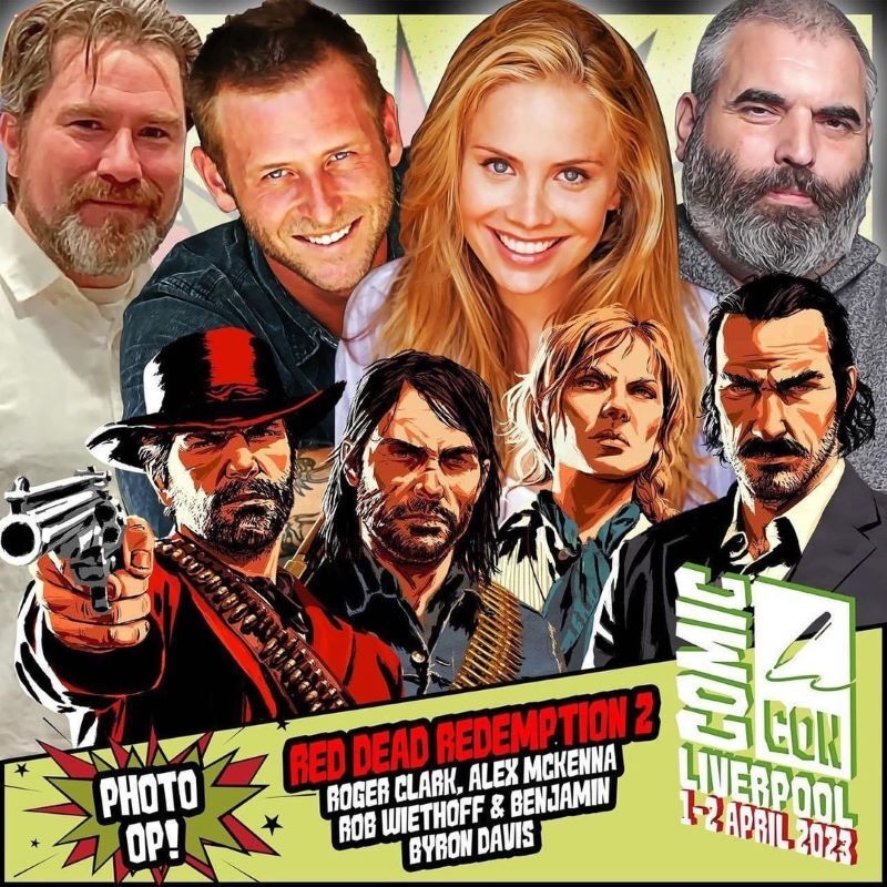 Red Dead Redemption Voice Actors At Liverpool Comic Con