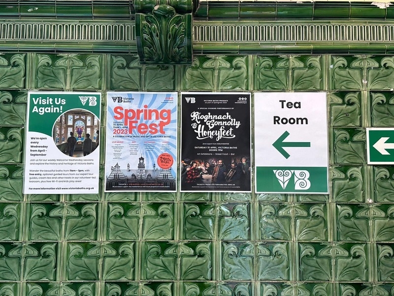 2023 04 05 Victoria Baths Event Posters